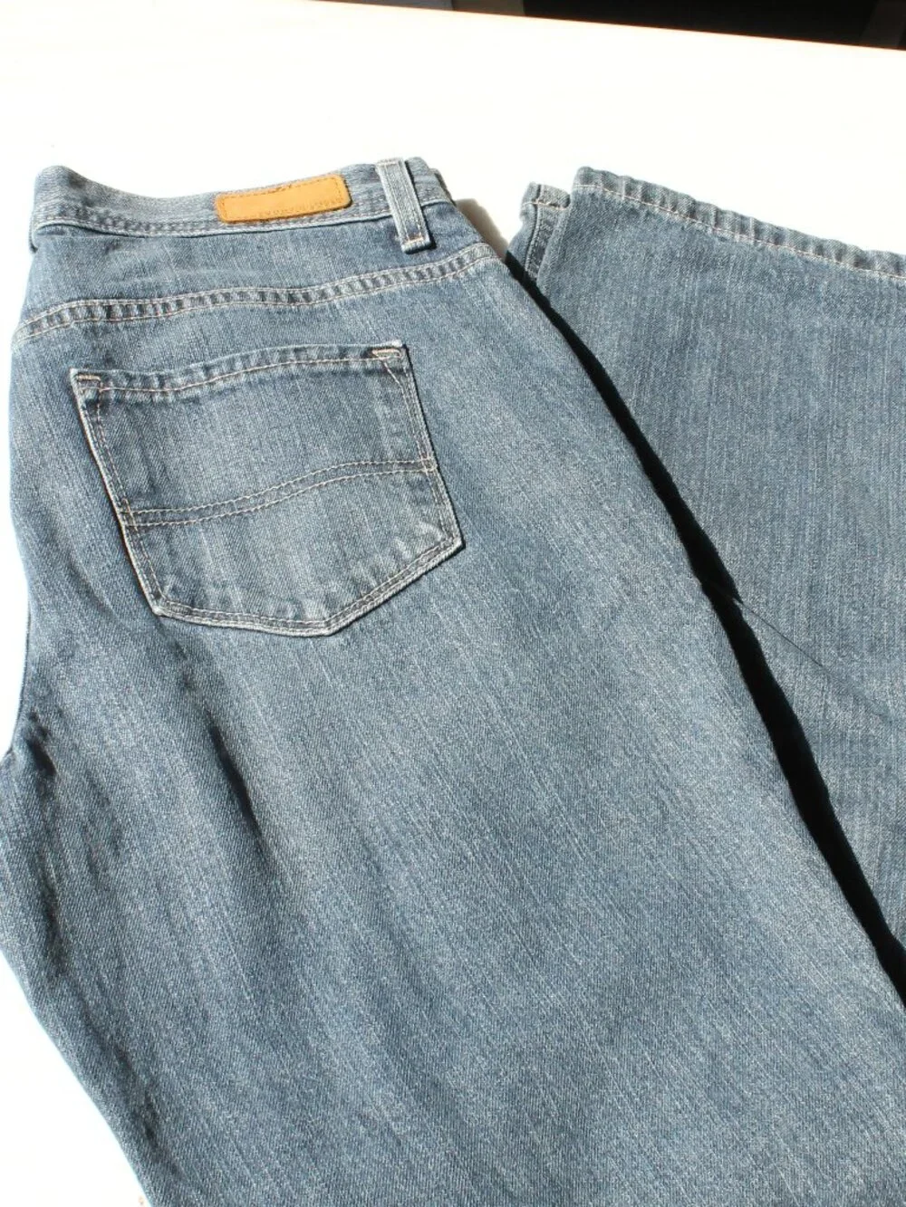Tommy Hilfiger Vintage Womens Jeans Size 10 Long Medium Wash High Rise Straight